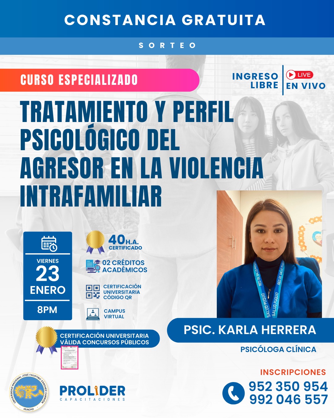 Protegido: TRATAMIENTO Y PERFIL PSICOLÓGICO DEL AGRESOR EN LA VIOLENCIA INTRAFAMILIAR