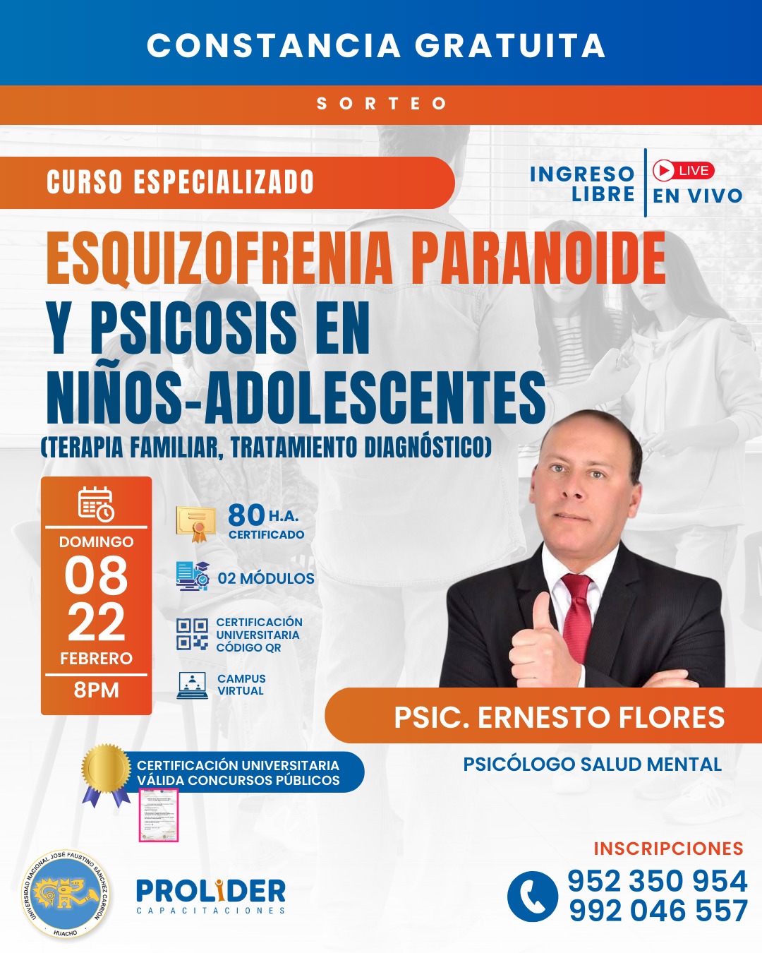 EZQUIZOFRENIA PARANOIDE Y PSICOSIS EN NIÑOS – ADOLESCENTES