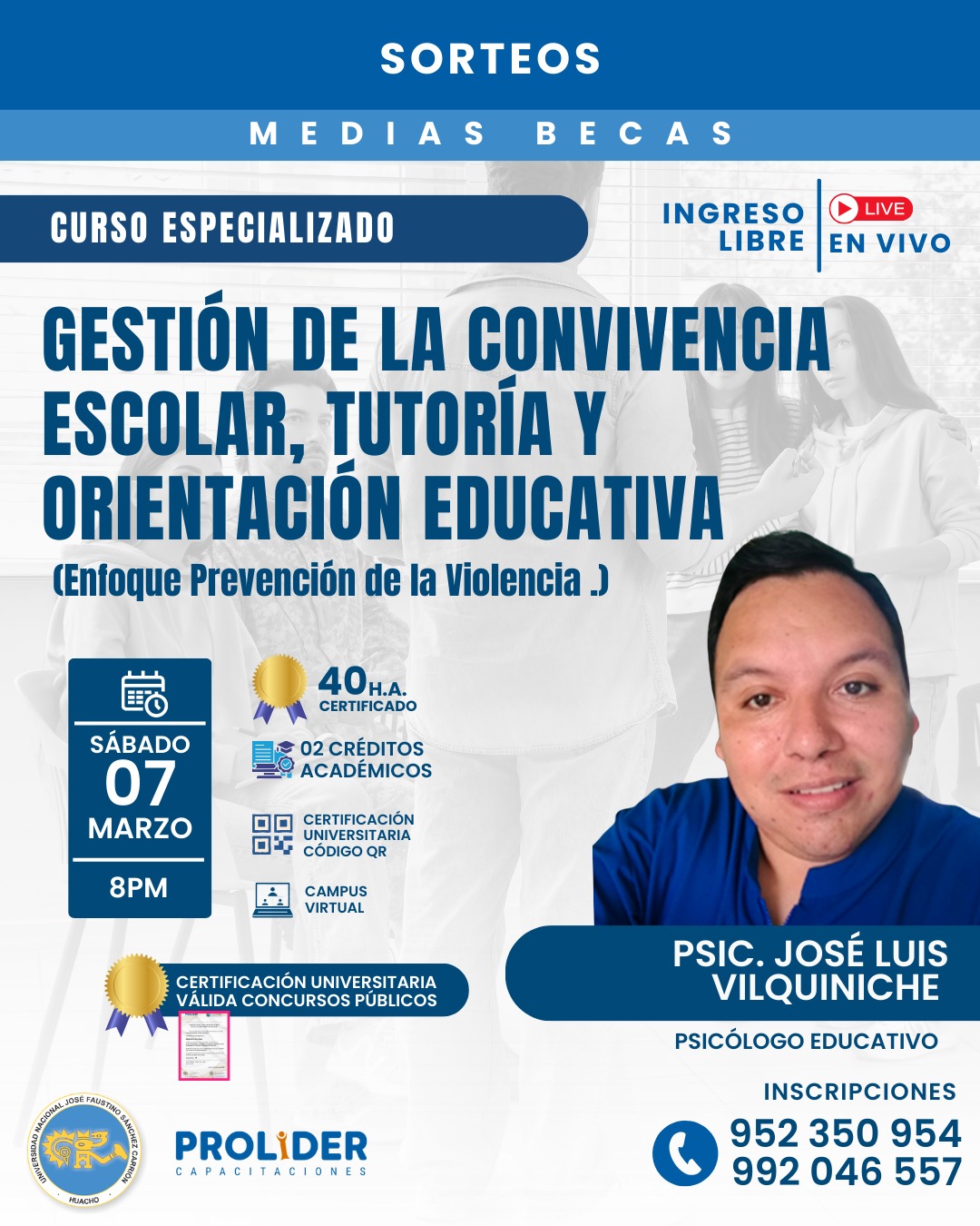 GESTIÓN DE CONVIVENCIA ESCOLAR, TUTORÍA Y ORIENTACIÓN EDUCTIVA