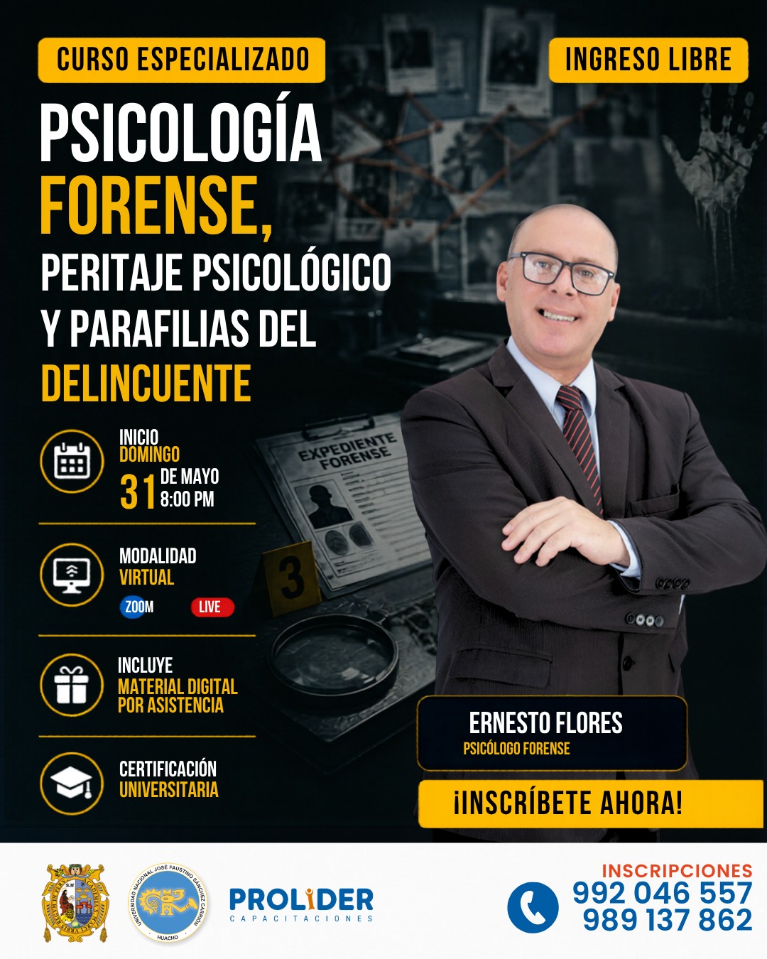 PSICOLOGÍA FORENSE, PERITAJE PSICOLÓGICO Y PARAFILIAS DEL DELINCUENTE