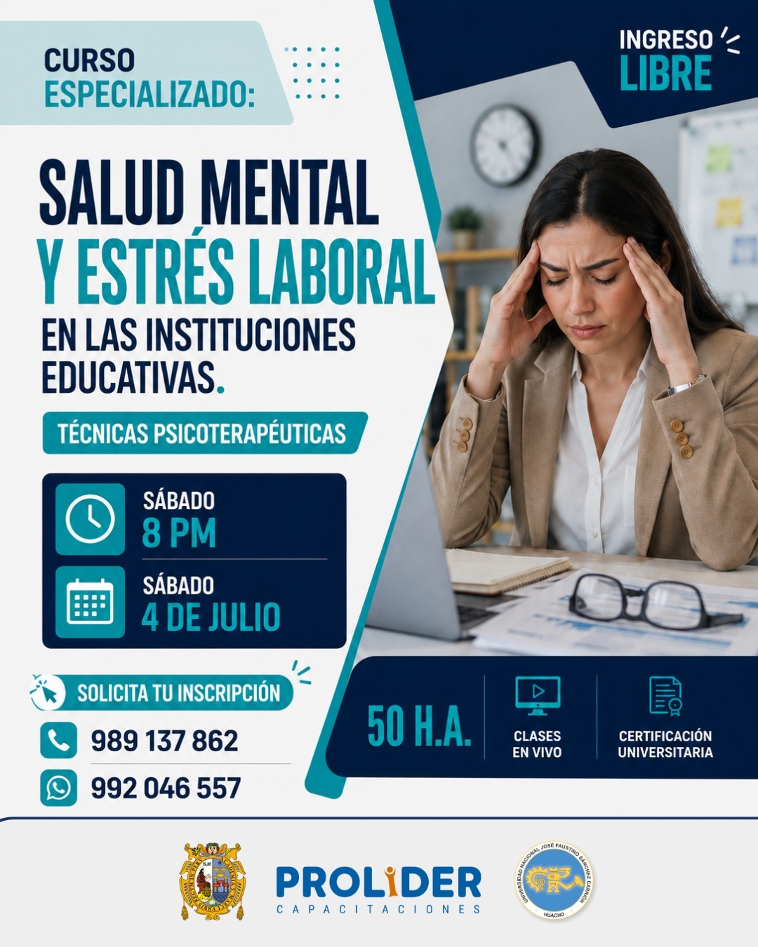 SALUD MENTAL Y ESTRÉS LABORAL