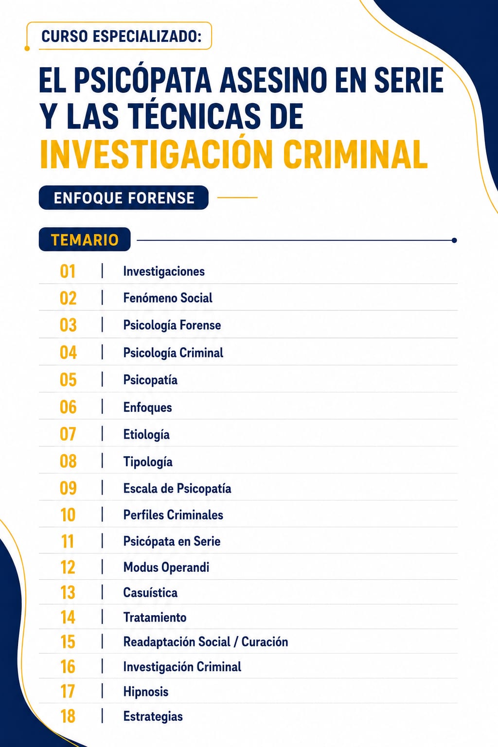 EL PSICÓPATA ASESINO EN SERIE Y LAS TÉCNICAS DE INVESTIGACIÓN CRIMINAL