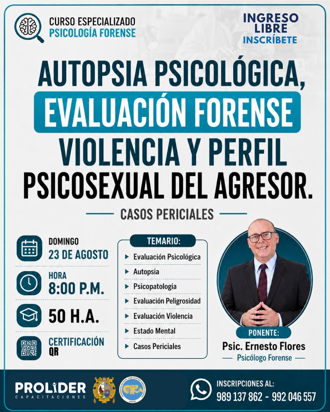 AUTOPSIA PSICOLÓGICA, EVALUACIÓN FORENSE, VIOLENCIA Y PERFIL PSICOSEXUAL DEL AGRESOR